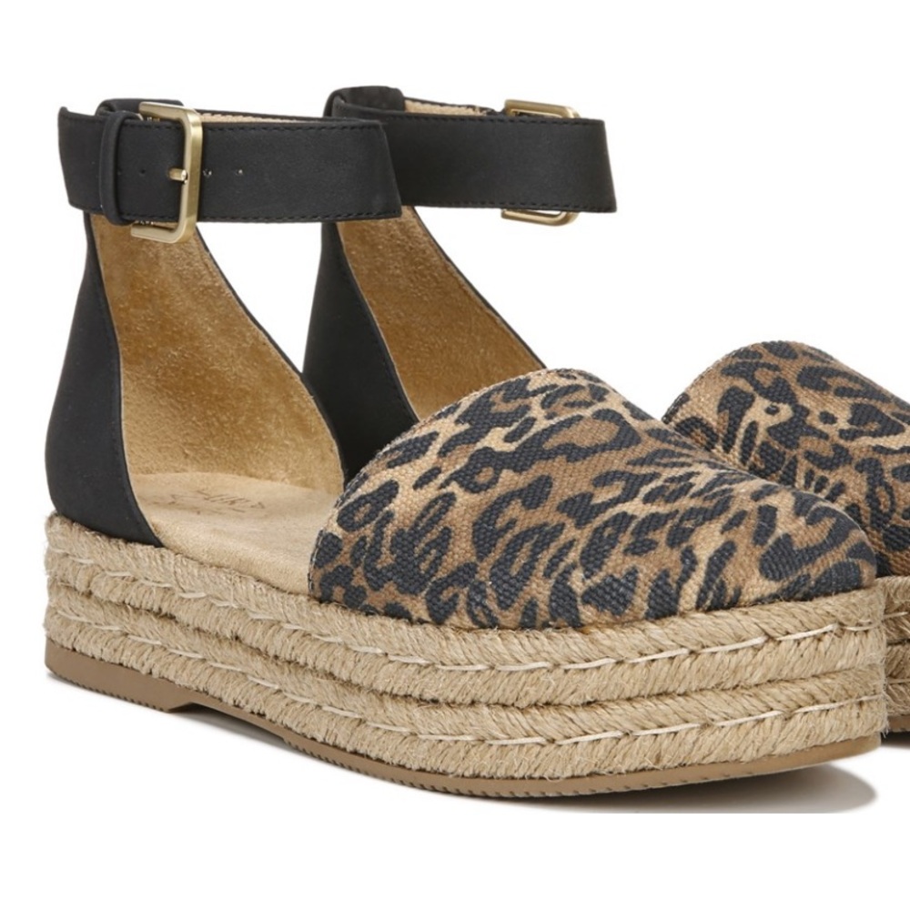 Naturalizer Waverly Cheetah Print Espadrilles